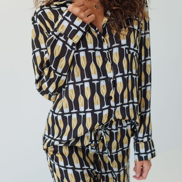 Classic PJ set | Champagne Silky | Show Me Your Mumu - Picture 4 of 5